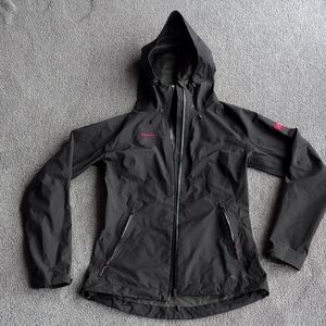 Mammut Black Rain Jacket Size XS